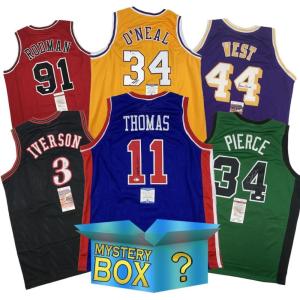 imageAutographedSigned Basketball DIAMOND Series 1 Jersey Mystery Box with PSA JSA or Beckett COA