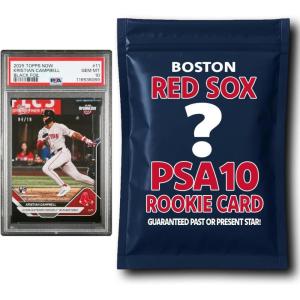 imageBoston Red Sox PSA 10 Graded Rookie Card Mystery Pack