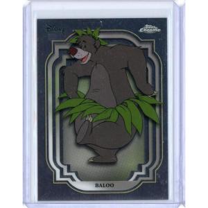 imageDisney 2024 Topps Chrome Disney Baloo 32 Card