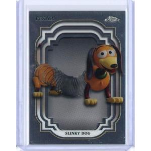 imageDisney 2024 Topps Chrome Disney Slinky Dog 66 Card