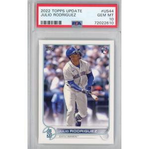 imageGraded 2022 Topps Update Julio Rodriguez US44 Rookie RC Baseball Card PSA 10 Gem Mint
