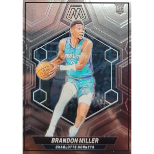 imageHall of Fame Sports Memorabilia  2023 Panini Mosaic Brandon Miller 202 Charlotte Hornets Rookie RC Basketball Card