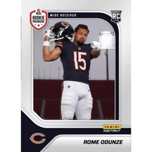 imageHall of Fame Sports Memorabilia  2024 Panini Instant RPS First Look Rome Odunze RPSFL27 Chicago Bears Rookie RC Football Card