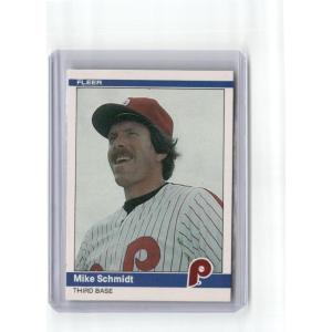 imageVintage 1984 Fleer Mike Schmidt 48 Baseball Card