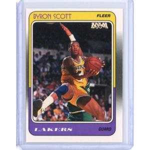 imageVintage 1988 Fleer Byron Scott 68 Basketball Card