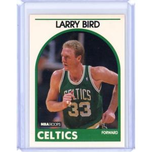 imageVintage 1989 Hoops Larry Bird 150 Basketball Card