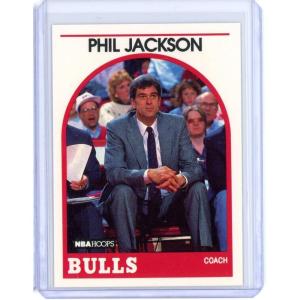 imageVintage 1989 Hoops Phil Jackson 266 Basketball Card