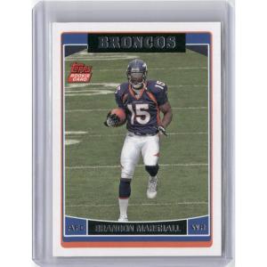 imageVintage 2006 Topps Brandon Marshall 385 Rookie RC Football Card