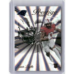 imageVintage 2024 Panini Prestige Xtra Points Xavier Legette 334 Rookie RC Football Card