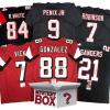 imageAutographedSigned Atlanta Football Jersey Mystery Box with PSA JSA or Beckett COA