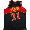 imageAutographedSigned Dominique Wilkins Atlanta Black Basketball Jersey JSA COA