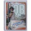 image2024 Topps Signature Class Orange Variation Color Match Bo Nix RCVBN 25 Auto Rookie RC Football Card
