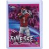 imageVintage 2024 Topps Chrome Finesse Xavier Worthy F7 Rookie RC Football Card