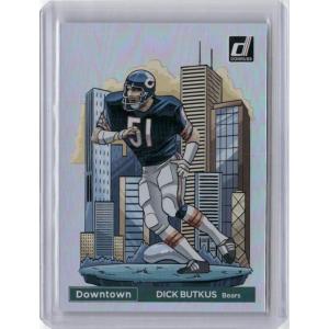 image2024 Panini Donruss Downtown Dick Butkus 9 Case Hit Football Card