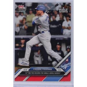 image2024 Topps Now Freddie Freeman 880 Red 10 Los Angeles Dodgers Baseball Card