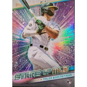 image2024 Topps Series 1 Tyler Soderstrom SLMB18 Stars of MLB Oakland Athletics Rookie RC Baseball Card