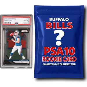 imageBuffalo Bills PSA 10 Graded Rookie Card Mystery Pack