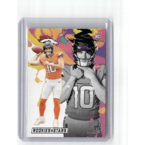 imageVintage 2024 Panini Rookies ampamp Stars Bo Nix REBNX Rookie RC Football Card