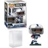 imageJonathan Taylor 179 Funko POP Football Indianapolis Colts Figurine Bundle with HOFSM Protector Case
