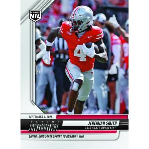 image2025 Panini Instant NIL Jeremiah Smith JSC Ohio State Buckeyes Football Card