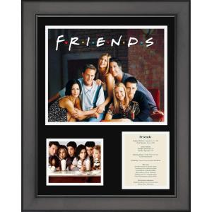 imageHOFSMCOM Hall of Fame Sports Memorabilia Framed Friends TV Show 11quotx14quot Three Photo Collage