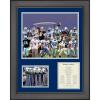 imageHOFSMCOM Hall of Fame Sports Memorabilia Framed AllTime Greats Legends 11quotx14quot Football Three Photo Collage