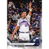 image2025 Topps Now Ace Bailey 9 2025 Number 5 Pick Makes NBA Debut Utah Jazz Rookie RC Basketball Card