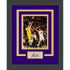 imageFramed Luka Doncic Debut Fadeaway Facsimile Laser Engraved Signature Auto Los Angeles Lakers 11x14 Basketball Photo