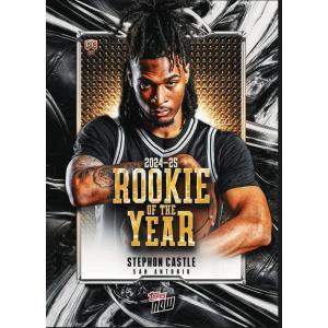 image202425 Topps Now Stephon Castle 14 Rookie of the Year San Antonio Spurs Rookie RC Basketball Card
