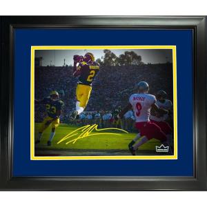 imageFramed Charles Woodson Facsimile Laser Engraved Signature Auto Michigan Wolverines 11quotx14quot College Football Photo HOFSM Holo