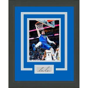 imageFramed Luka Doncic Facsimile Laser Engraved Signature Auto Dallas Mavericks 11x14 Basketball Photo