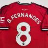 imageAutographedSigned Bruno Fernandes Manchester United Red Soccer Jersey Beckett BAS COA