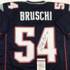 imageAutographedSigned Tedy Bruschi New England Blue Football Jersey JSA COA