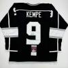 imageAutographedSigned Adrian Kempe Los Angeles LA Black Hockey Jersey JSA COA