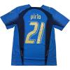 imageAutographedSigned Andrea Pirlo Italy Blue Soccer Futbol Jersey Beckett BAS COA