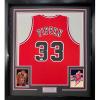 imageFramed Facsimile Autographed Scottie Pippen 35x39 Chicago Red Reprint Laser Auto Basketball Jersey