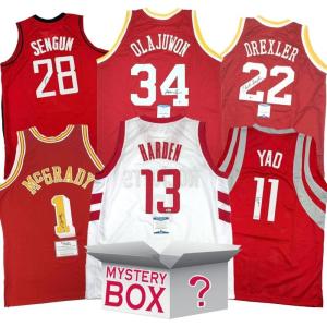 imageAutographedSigned Houston Basketball Jersey Mystery Box with PSA JSA or Beckett COA
