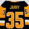 imageAutographedSigned Tristan Jarry Pittsburgh Black Hockey Jersey JSA COA