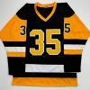 imageAutographedSigned Tristan Jarry Pittsburgh Black Hockey Jersey JSA COA