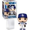 imageCorey Seager 65 Home Uniform Facsimile Signed Reprint Laser Autographed Funko POP Baseball MLB Los Angeles Dodgers Figurine with Protector Case