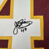 imageFacsimile Autographed John Riggins Washington Red Reprint Laser Auto Football Jersey Size Mens XL