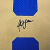 imageFacsimile Autographed Marshall Faulk St Louis Royal Blue Retro Reprint Laser Auto Football Jersey Size Mens XL