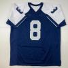 imageFacsimile Autographed Troy Aikman Dallas Thanksgiving Day Reprint Laser Auto Football Jersey Size Mens XL