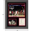 imageFramed San Diego State Aztecs Lamont Butler 2023 Final Four Buzzer Beater College Basketball 11quotx14quot Three Photo Collage
