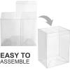imageHOFSM Collectible Figurine Protectors Case Compatible with 4quot Inch Funko Pop Vinyl Figures 035mm Thickness Clear Protectors Heavy Duty Display Box with Protective Film and Locking Tab 20280