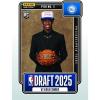 image2025 Panini Instant NBA VJ Edgecombe 3 Draft Night Philadelphia 76ers Rookie RC Basketball Card