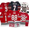 imageAutographedSigned Chicago Hockey Jersey Mystery Box with PSA JSA or Beckett COA