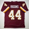 imageFacsimile Autographed John Riggins Washington Red Reprint Laser Auto Football Jersey Size Mens XL