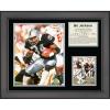 imageFramed Bo Jackson Oakland Las Vegas Raiders 11quotx14quot Football Three Photo Collage
