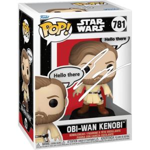 imageEwan McGregor Obi Wan Kenobi 781 Hello There Sayings Facsimile Signed Reprint Laser Autographed Funko POP Movies Star Wars Figurine with Protector Case
